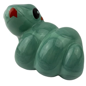 2013 Wells Fargo Bank Year of the Snake Chinese New Year Ceramic Teal Coin Money - Picture 1 of 9