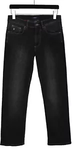 GANT Mens Tyler Stretchy Regular Fit Dark Grey Denim Jeans | W31 L32 - Picture 1 of 7