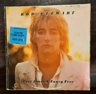 ROD STEWART - FOOT LOOSE & FANCY FREE - 1977 Vinyl Record LP - Image 1 of 2