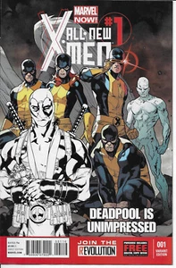 All-New X-Men #1 Marvel Now! Deadpool is Unimpressed Sketch cover 2013 classic - Picture 1 of 2
