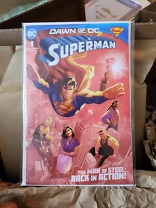 Superman #1 2023 2nd Print Jamal Campbell Var Cover DC Comic Book Williamson NEU - Bild 1 von 3