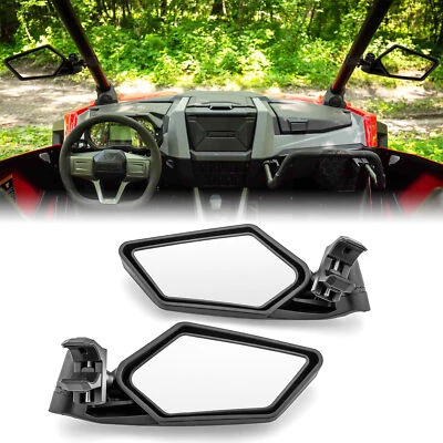 Espejos retrovisores laterales ajustables a prueba de roturas UTV para Polaris RZR XP 1000/4 1000 2014-25 Foto 1 de 4