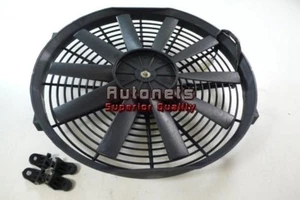 Ventilador de refrigeración de radiador de 16" hoja recta Street 2300 CFM Chevy Ford GM Dodge SBC - Imagen 1 de 1