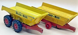 Tractor Matchbox K-5 Muir Hill Super Kings Muir-Hill 1972 Trailer Vintage ONLY - Picture 1 of 11