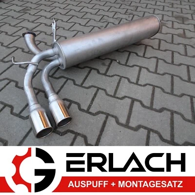 Silencieux d'échappement pour Peugeot 206 2.0 RC 7796 - Photo 1/4