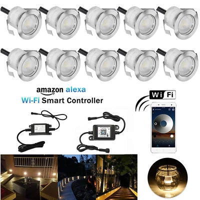 Lot de 10 contrôleurs WIFI LED projecteur encastrable lampe extérieure éclairage terrasse spot - Photo 1/4