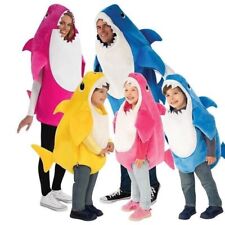 Kids Baby Shark Family Fancy Dress Boys Girls Toddler Costume Jumpsuit Xmas