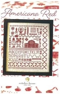Americana Red~October House Fiber Arts - Picture 1 of 1