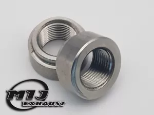T304 ACERO INOXIDABLE O2 Escape Lambda Sensor de Oxígeno Tuerca Jefe M18 1.5 Decat Bung - Imagen 1 de 3