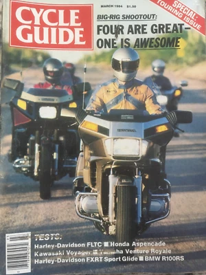 Cycle Guide Magazine March 1984 - Image 1 of 3