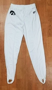 GK Elite Pommel Gymnastics Pants IOWA HAWKEYES White Size Men's M - Picture 1 of 5