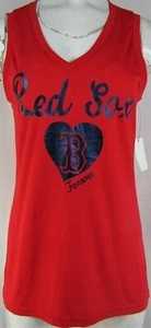 Camiseta para mujer Boston Red Sox MLB G-III 4Her roja ""Forever"" sin mangas - Imagen 1 de 5