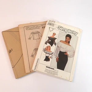 Simplicity Sewing Pattern 8356 Misses Loose Fitting Blouse Off Shoulder Sz 16-20 - Picture 1 of 6