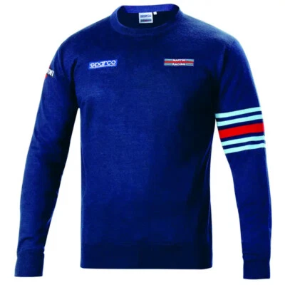 Sparco Martini Racing COTTON CREWNECK SWEATER Motorsport