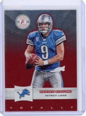 2011 TOTALLY CERTIFIED MATTHEW STAFFORD #69 LIONS NM-MT TO MINT SET BREAK  - Image 1 of 2