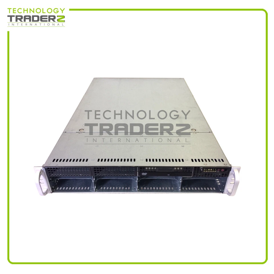 Supermicro CSE-825 2P Xeon E5620 4-Core 2.40GHz 8GB 256GB 8x LFF Server W/ 2xPWS - Image 1 of 3