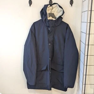J. Crew Factory Men's Hooded Sherpa Parka Winter Jacket Size XL - Picture 1 of 9