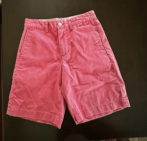 Vineyard Vines boys 8 red fine cord breaker shorts - Picture 1 of 3