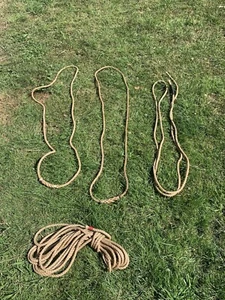 VINTAGE HESSIAN ROPES - Picture 1 of 10