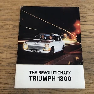 Rare Triumph 1300 Sales Brochure 1967 - Picture 1 of 5