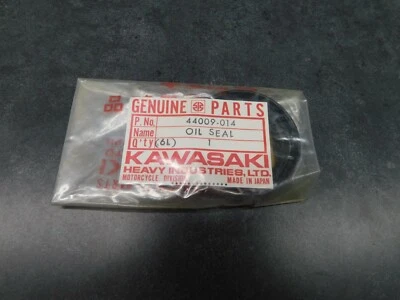 Sello de aceite de horquilla Kawasaki NOS Z1 H1 H2 KX KX400 KX250 Mach IV 2 44009-014 2330  Foto 1 de 4