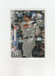 2020 Topps Series 1 Aaron Judge New York Yankees No.7 Baseball Card