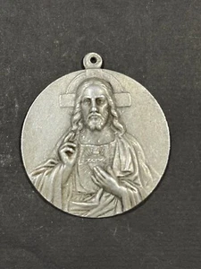 Antique religious medals "JESUS" (5 X 4 CM) TALLA XL - Picture 1 of 2