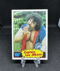1985 Topps WWF Pro Wrestling Stars #3 Captain Lou Albano - Picture 1 of 2