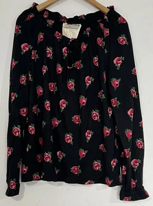 Diane Von Furstenberg Ladies Floral Top Size 12 Ref00236 - Picture 1 of 3