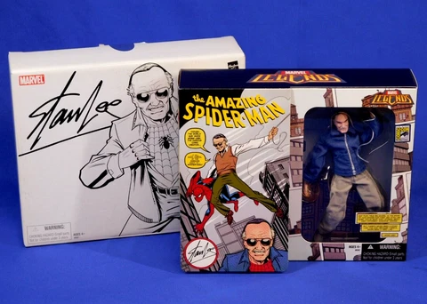 MARVEL LEGENDS SDCC 2007 STAN LEE SPIDER-MAN EXCLUSIVE HASBRO Cover