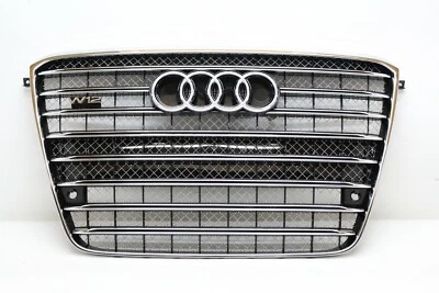 Original Audi A8 4H W12 Kühlergrill Frontgrill Grill 4H0853651K T94 mit PDC NVC - Bild 1 von 4