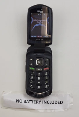 Teléfono plegable resistente Kyocera DuraXV+ (E4520PTT) 4 GB (Verizon) 3G - PEQUEÑO PROBLEMA Foto 1 de 4