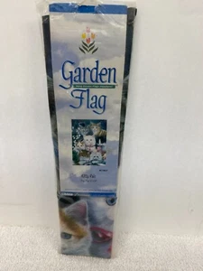 Libbie Avenue Garden Flag Kitty Pals 12 x 16 New - Picture 1 of 3