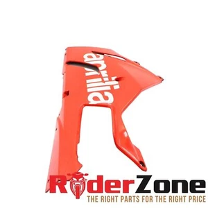 Carenado vientre izquierdo Aprilia RSV1000R 2004-2008 PLÁSTICO ROJO - Imagen 1 de 10