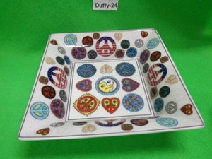 Tisch Schale Love and Pace 16 x 16 cm James Rizzi von Goebel - Bild 1 von 2