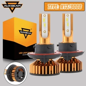 for Ford E-150 2004-2014 AUXBEAM H13/9008 LED Headlight Bulb High Low Kit Bright - Picture 1 of 12
