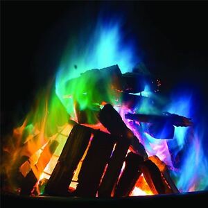 Mystical Fire Wood Burning Fire Novelty Flames Change Colour, Beltane Fire