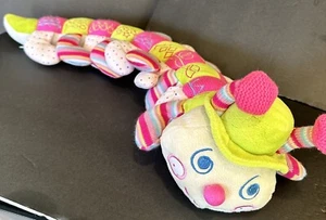 Plush Burton + Burton Caterpillar Rattle Counting 1-10 25” Stuffed Animal - Picture 1 of 8