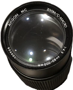 Avigon Auto Zoom MC 80-200mm f4.5 Lens for Yashica Made In Japan - Picture 1 of 5