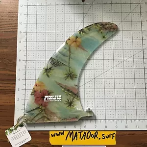 RFC Surfboard Fin Azul 9"" Edizione Limitata Traveler Series 14/82 - Foto 1 di 3