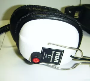 Auriculares estéreo vintage RCA modelo 10R217 de 8 ohmios modelo 10 ohmios - Imagen 1 de 12