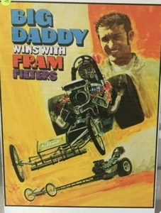Big Daddy Don Garlits Swamp Rat 13"X19" Poster - Picture 1 of 1