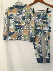 New Carter's Boys Trucks Pajama set 2 pc Snug Fit long sleeve Camo many sizes - Picture 1 of 4