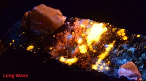 Terminated Fluorescent Afghanite Crystal W/ Wererite Scapolite on Matrix 531Gram - Picture 1 of 10