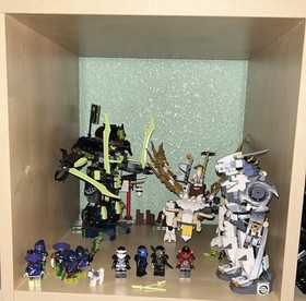 Lego Ninjago bundle 70737 & 70734, Mostly Complete. Rare Set Bundle (Read desc)