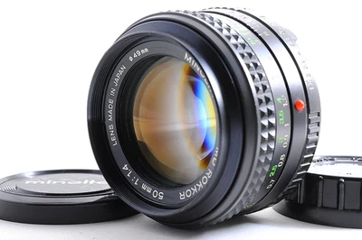 Objectif standard à mise au point manuelle MINOLTA ROKKOR MD 50 mm F1,4 PRESQ... - Photo 1/4