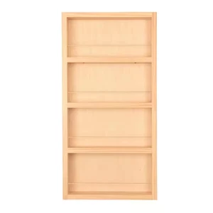 4,5 Zoll X 14 Zoll X 42 Zoll Gewürzregal Stadtbild unfertig aus Holz - Bild 1 von 8