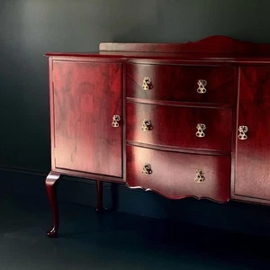 Anyique Sideboard with 3 Drawers Storage Cabinet for Living Room - Picture 1 of 7