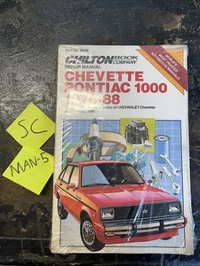 Chilton 6836 Repair Manual 1976-88 Chevette Pontiac 1000 NOS Sealed with Tear - Picture 1 of 2
