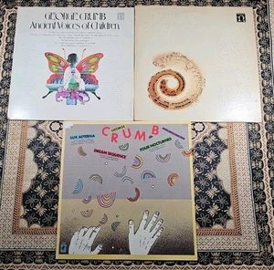 Lot Of 3 GEORGE CRUMB LP nonesuch MAKROKOSMOS Vol. 1 ANCIENT VOICES of CHILDREN - Picture 1 of 13
